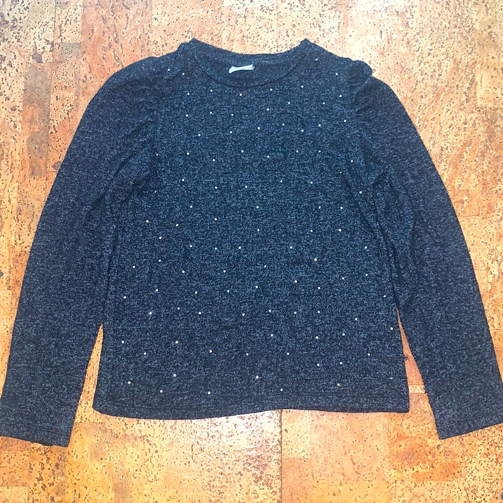 Zara soft sweater with sparkle